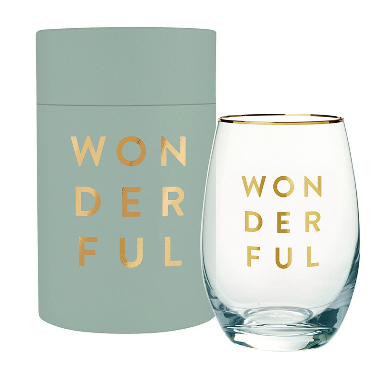 STEMLESS WINE GLASS WONDERFUL