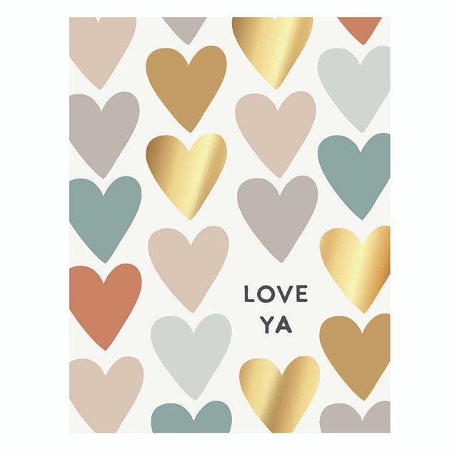 LOVE YA - MULTI HEART - CARD