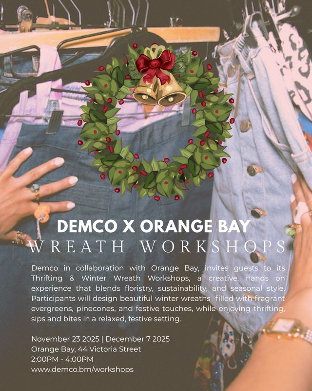 Demco x Orange Bay - Holiday Thrifting and Floral Workshop - December 72025
