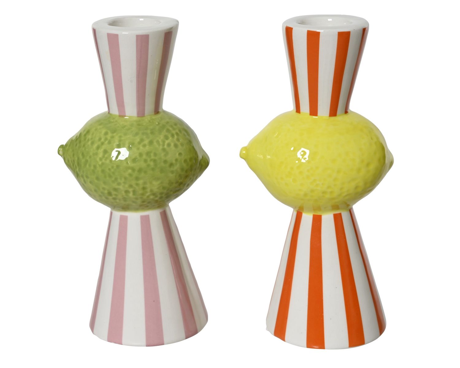 DOLOMITE CITRUS CANDLE HOLDER