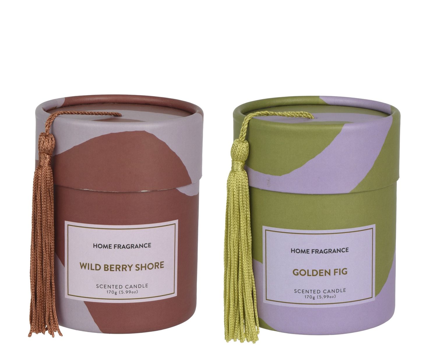 GLASS SCENTED CANDLE – FRUITY SCENTS