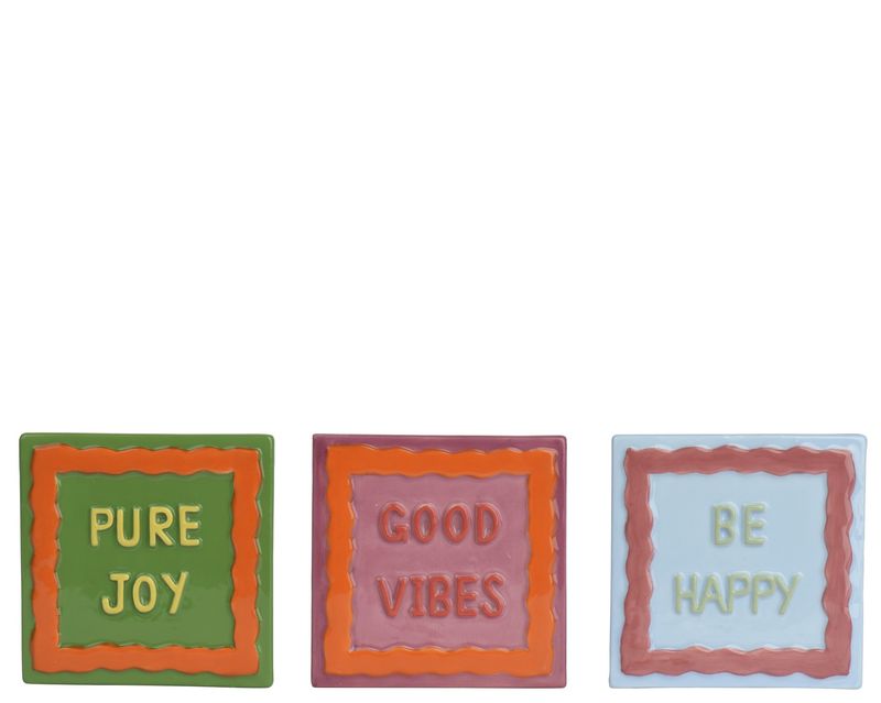 DECORATIVE QUOTE TILE