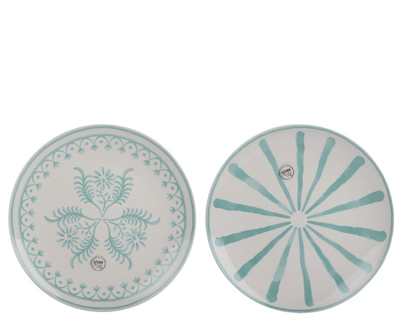 EARTHENWARE DINNER PLATE – BLUE