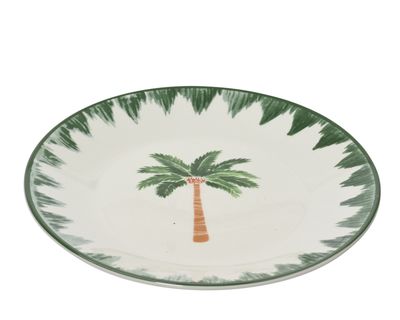 BREAKFAST PLATE – PALM TREE SMALL