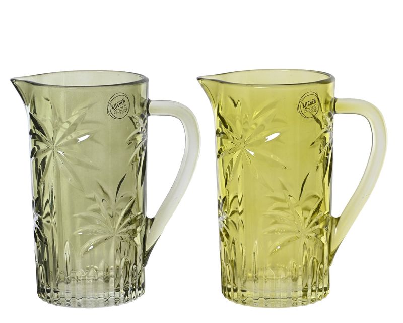 GLASS CARAFE - ASSORTED COLOURS