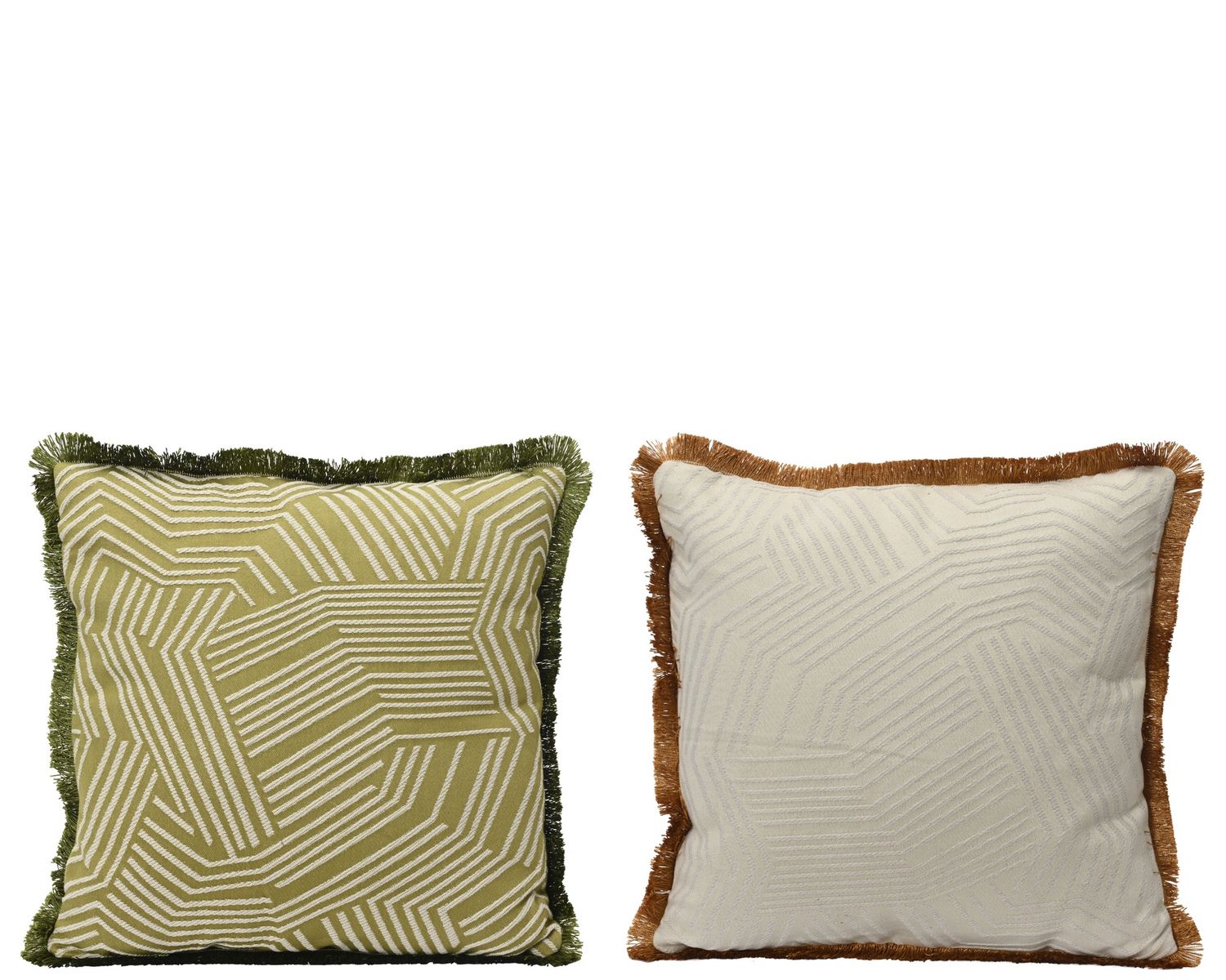 GEOMETRIC PATTERN CUSHION-18"