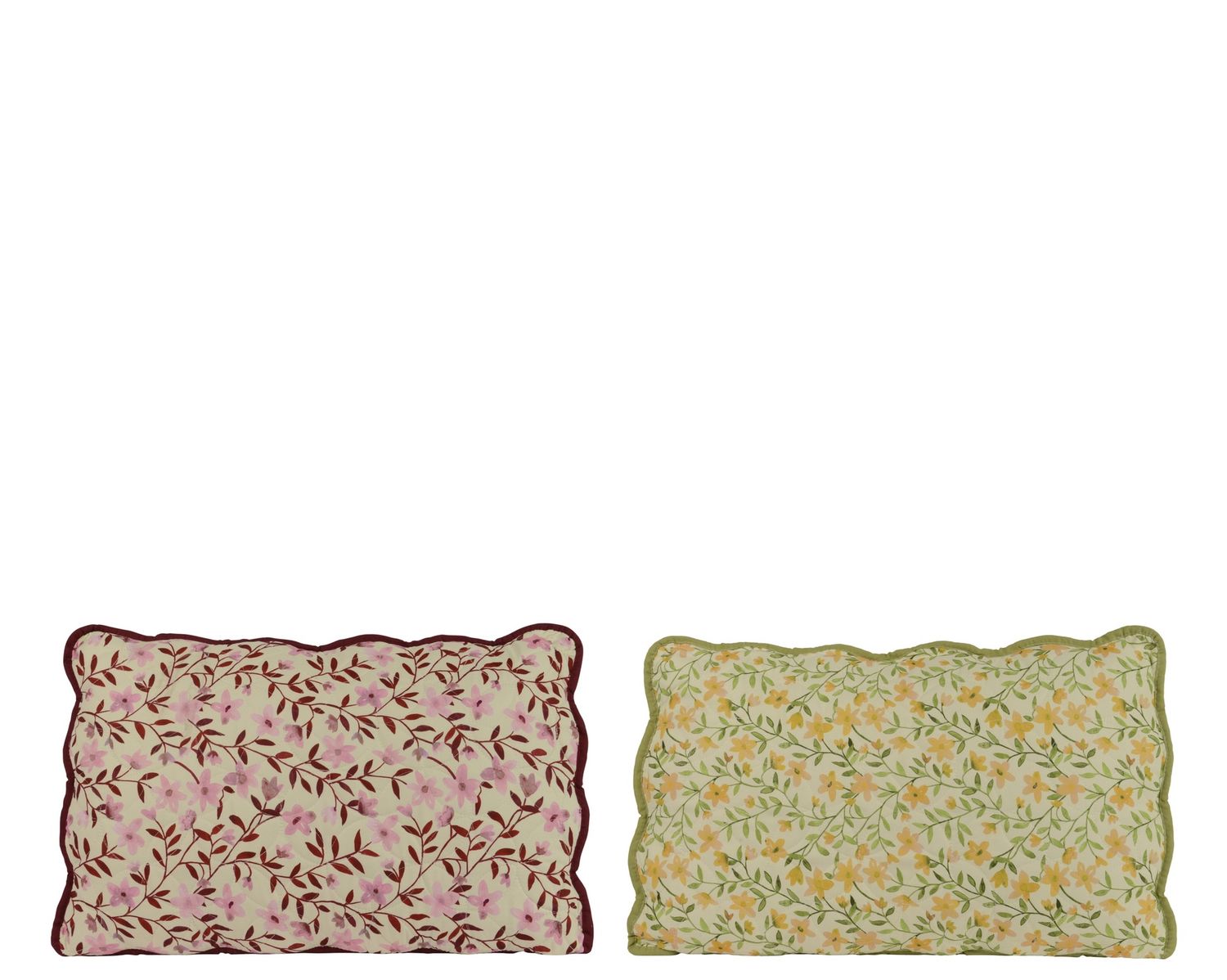 WILDFLOWER QUILTED CUSHION- 24"