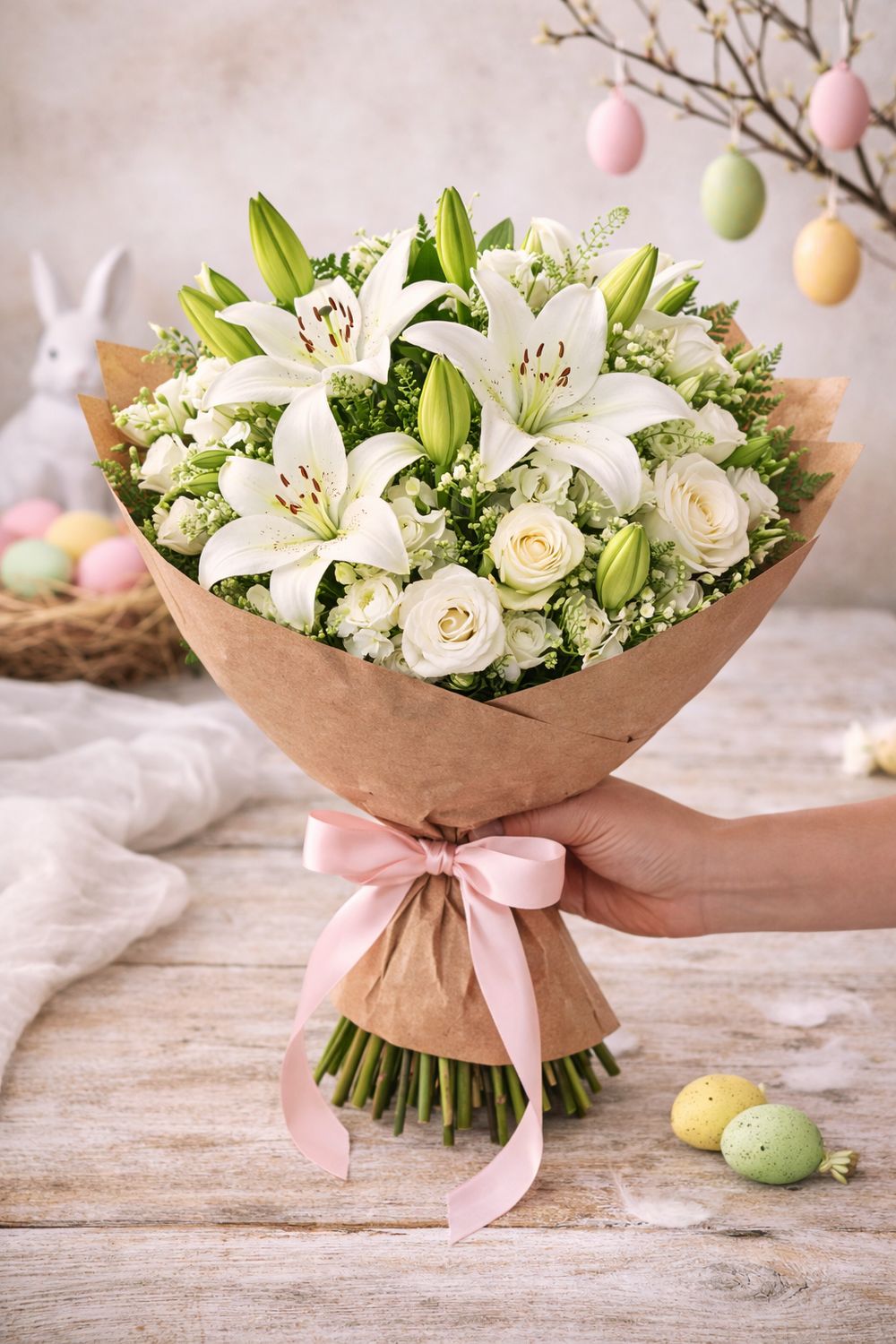Easter Hand Tied Arrangment