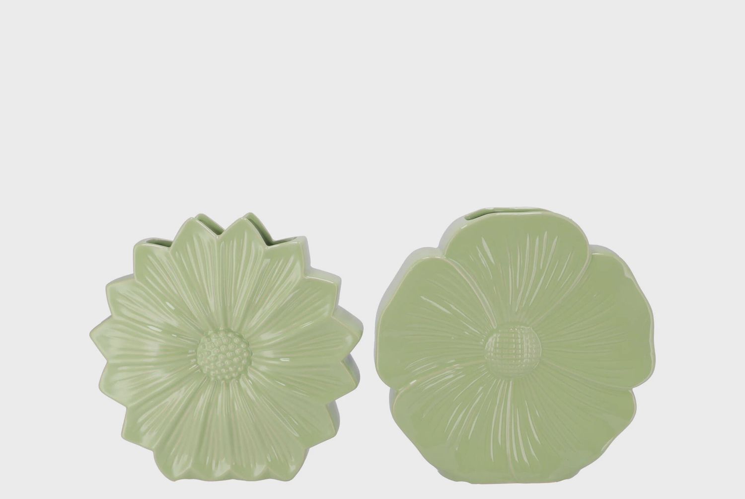 BLOOM DAISY VASE -GREEN