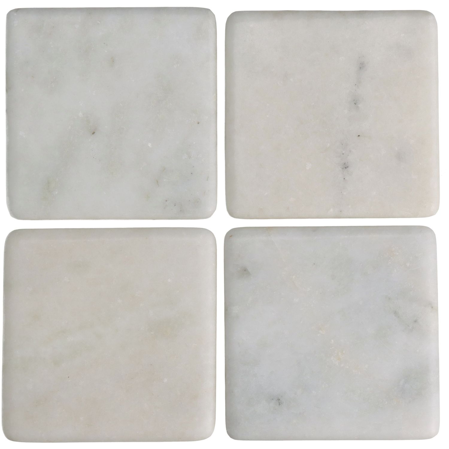 Coaster Square White 10x10x4cm Coaster Square White 10x10x4cm