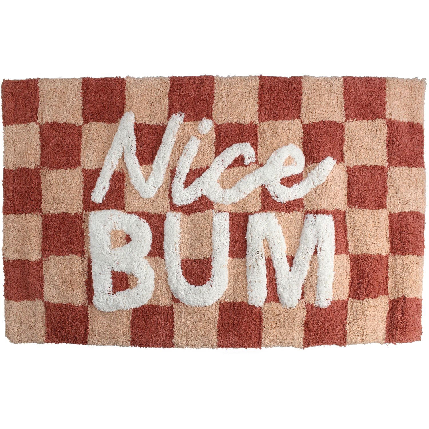Bath Mat Nice Bum Cotton Multi 50x80cm Bath Mat Nice Bum Cotton Multi 50x80cm