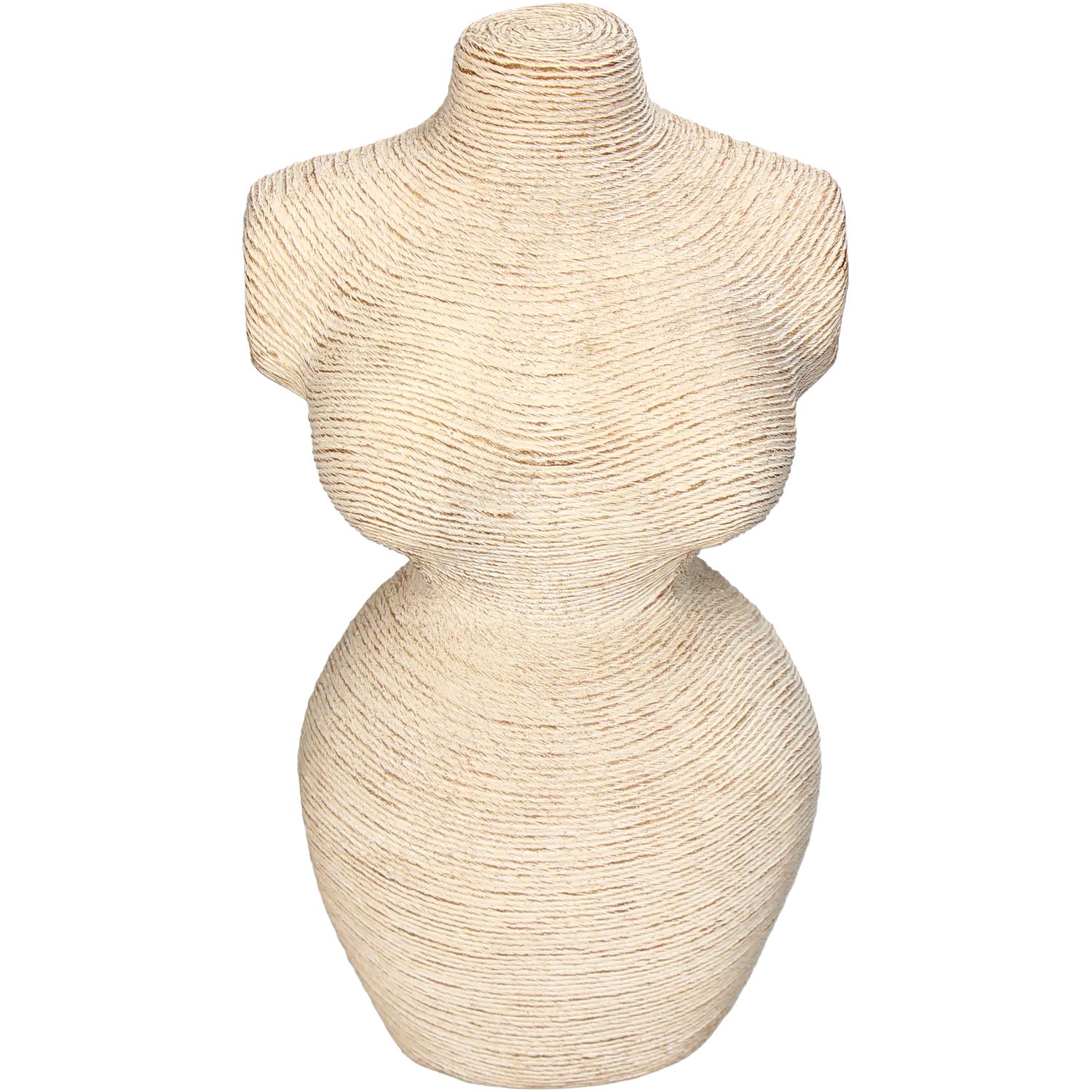 Ornament Body Polyresin Natural 15x12.5x28.5cm
