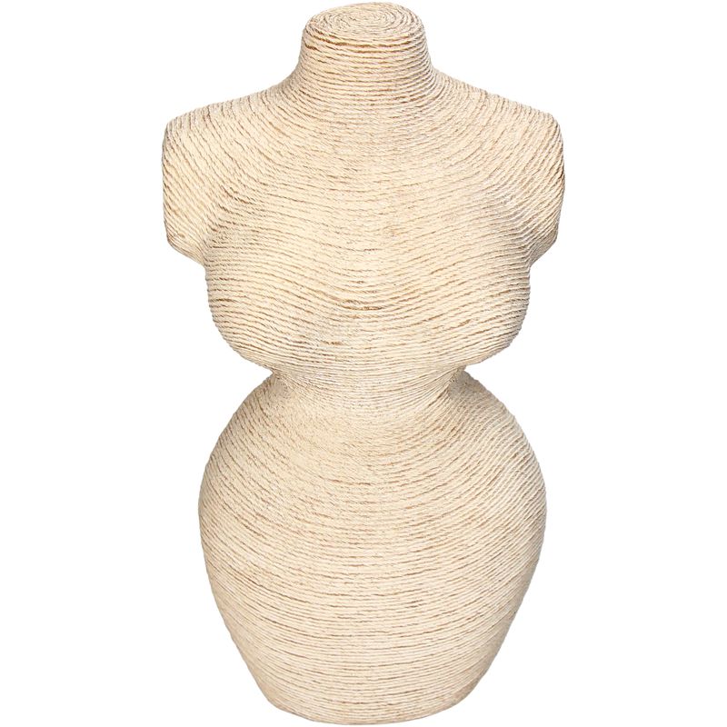 Ornament Body Polyresin Natural 15x12.5x28.5cm