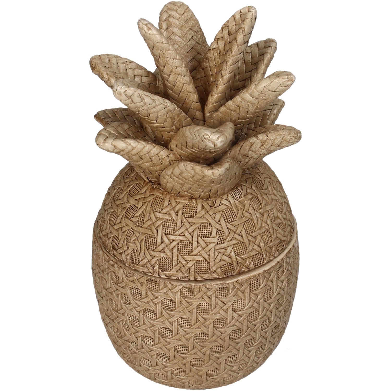 Keepsake Box Pineapple 11.5x10.5x20.5c