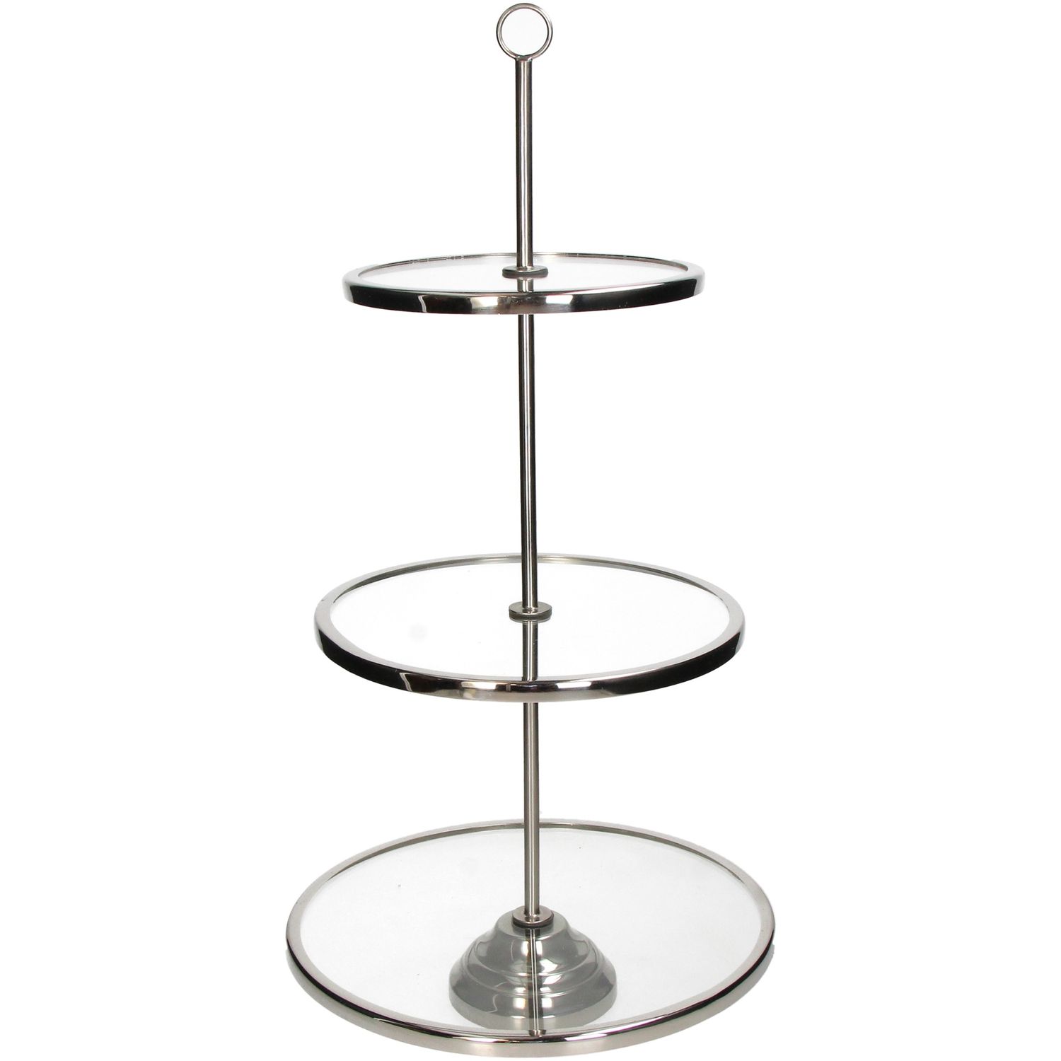 Etagere Iron Silver 31x31x61cm