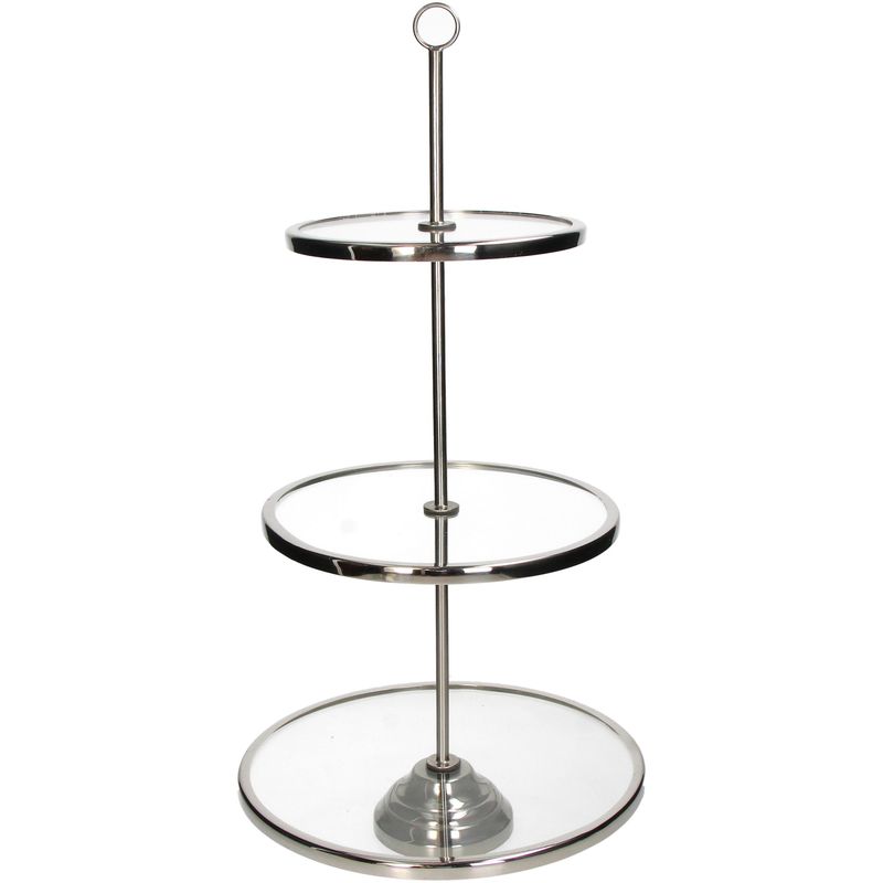 Etagere Iron Silver 31x31x61cm