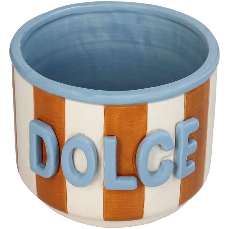 Planter Dolce Dolomite Multi 14.2x14.2x11.5cm