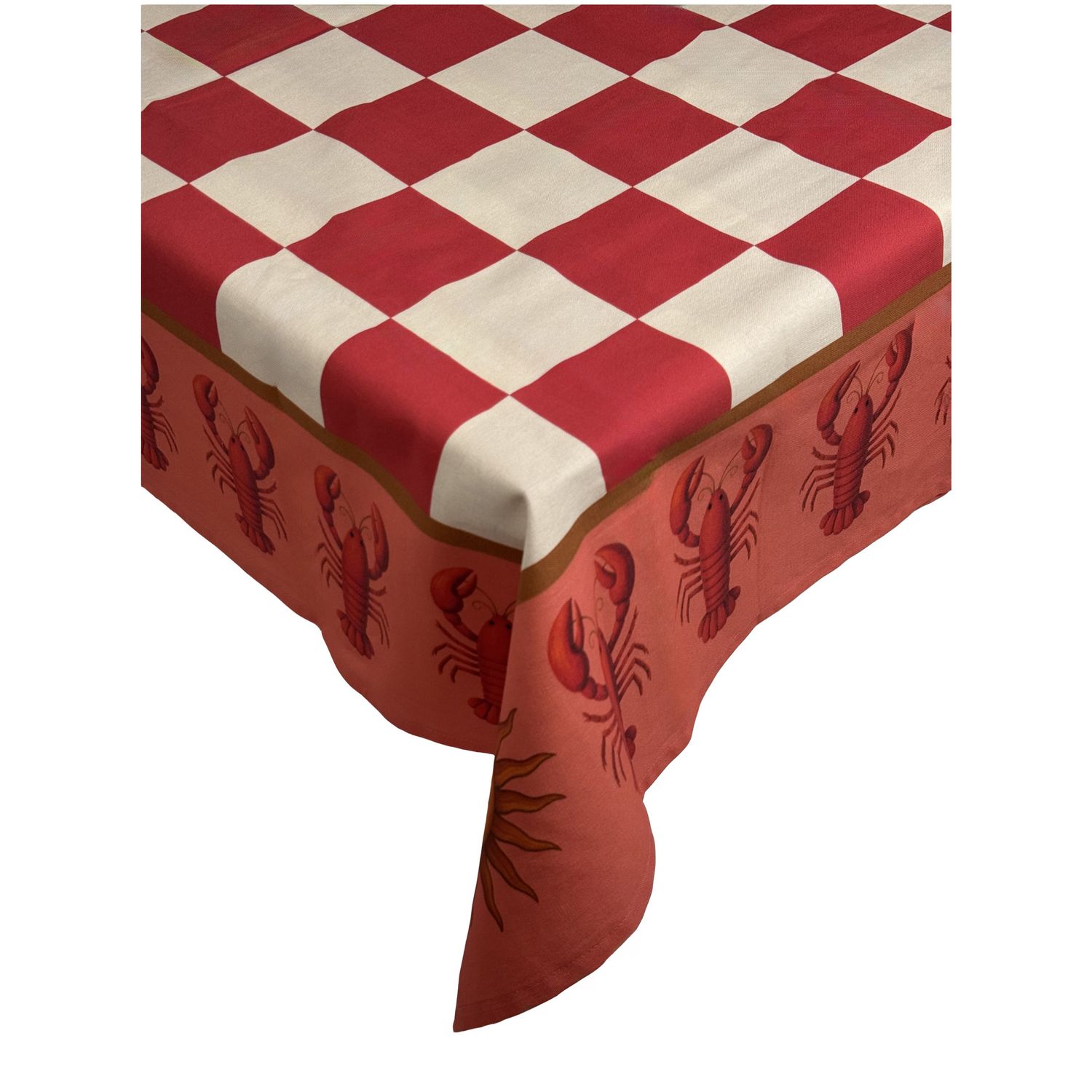 Tablecloth Lobster Cotton Multi 140x240cm Tablecloth Lobster Cotton Multi 140x240cm