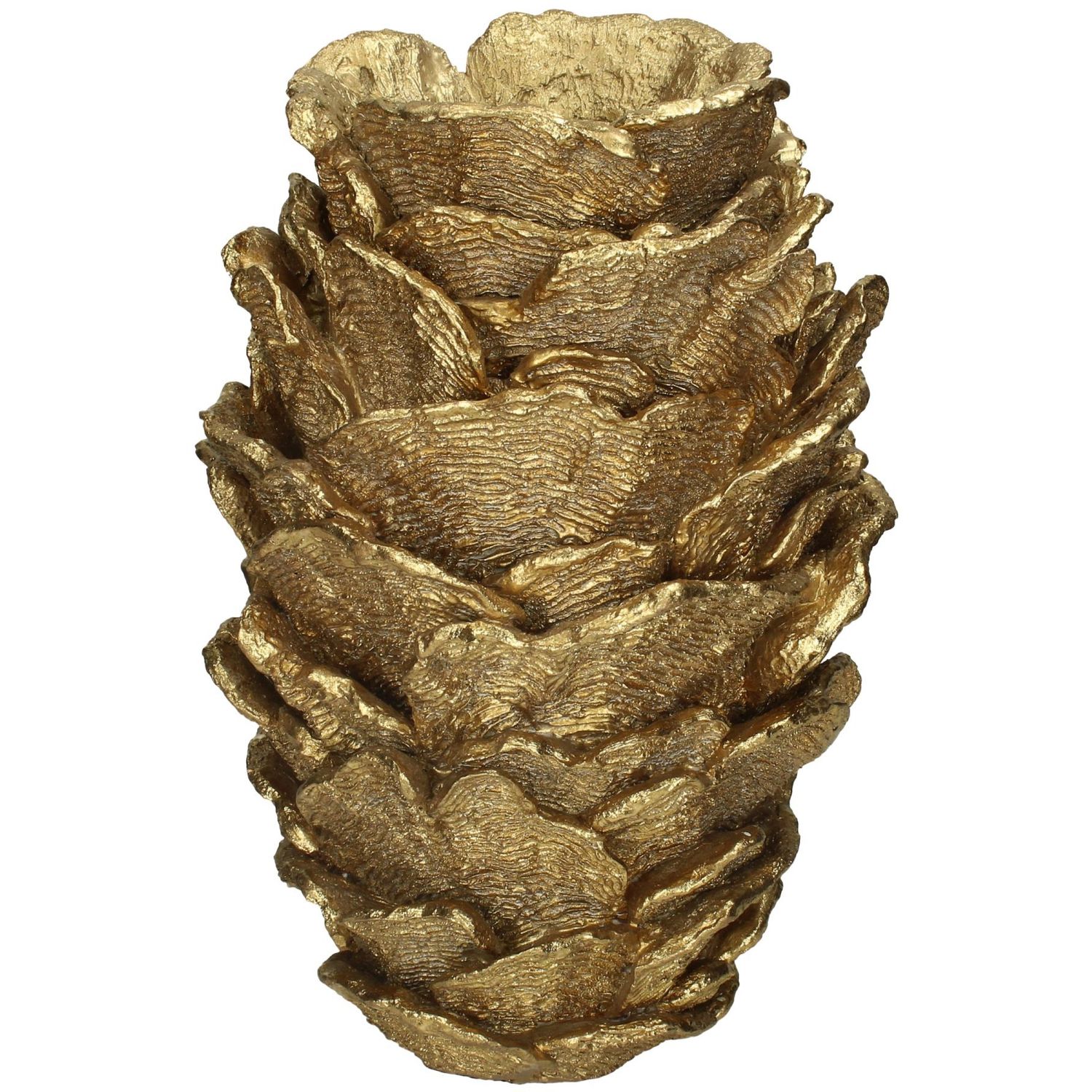 Vase Coral Gold 29x21x21cm Vase Coral Gold 29x21x21cm