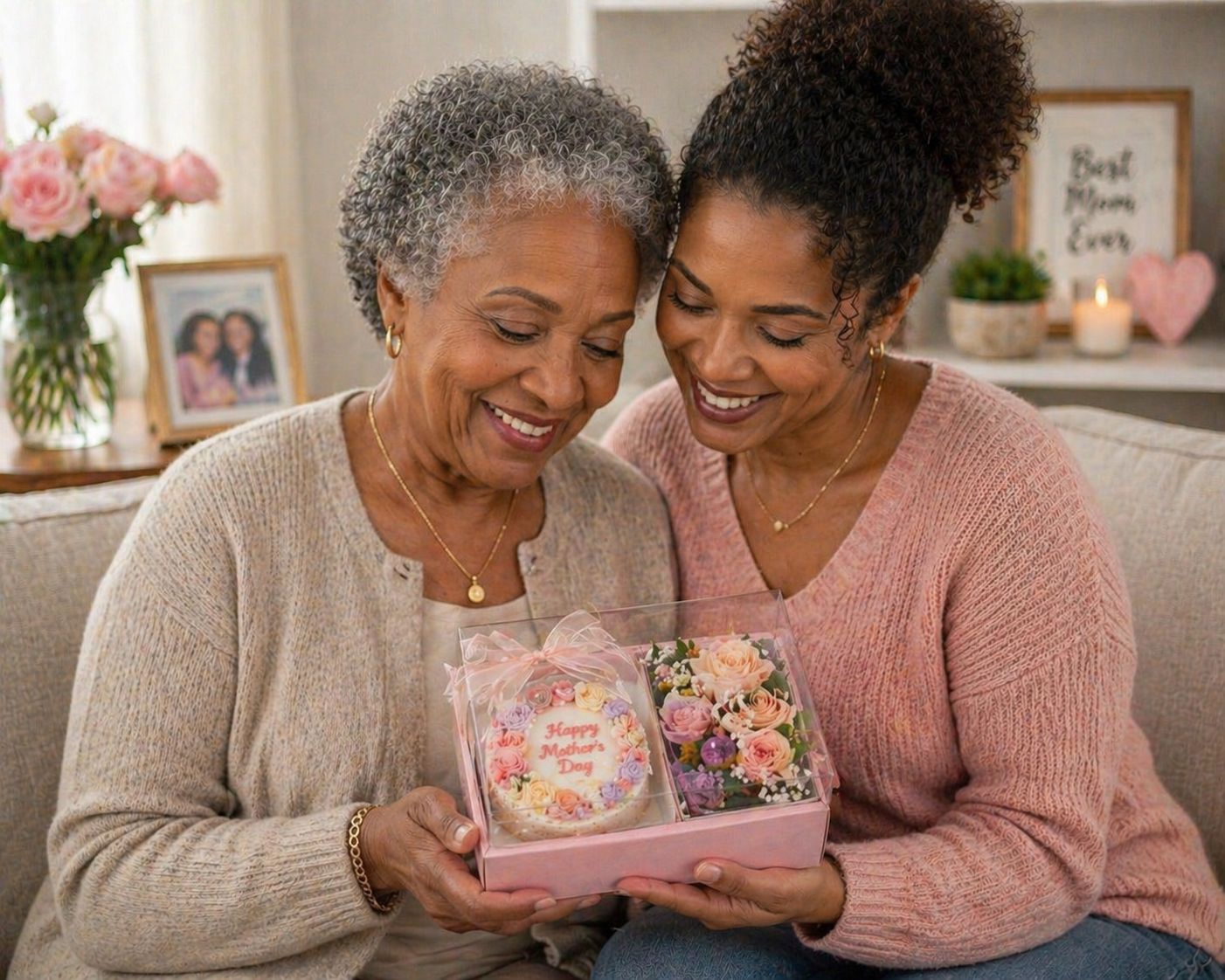 Mother’s Day Bespoke Bloom &amp; Cake Gift Box