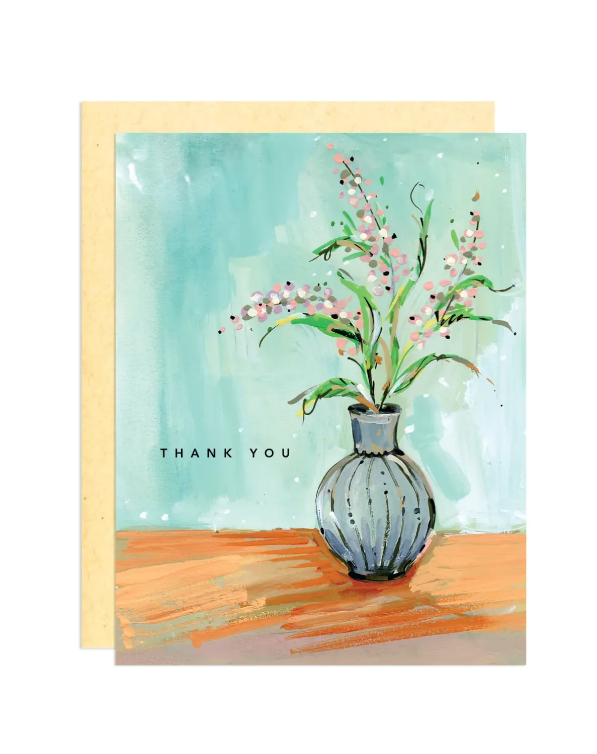 Thank You Pink Flowers