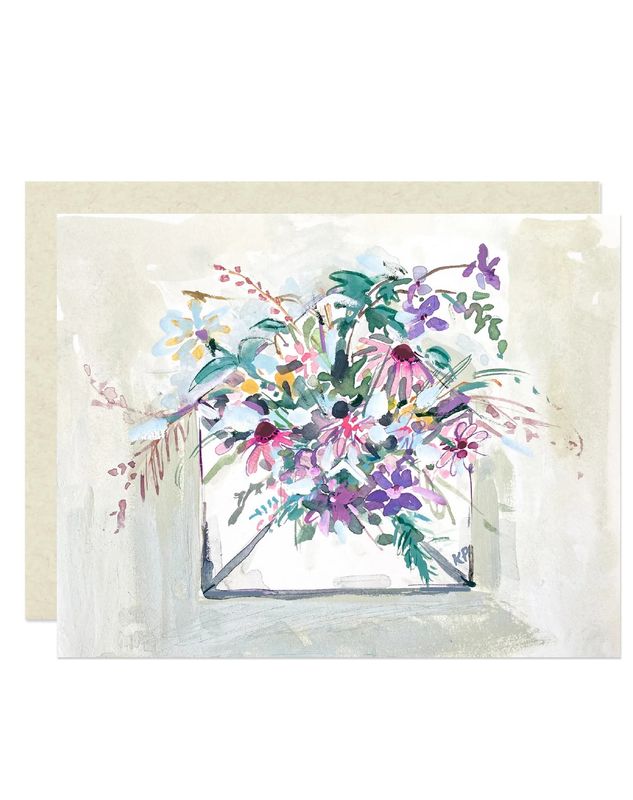 Envelope with Flowers