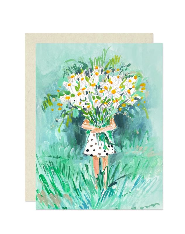 Girl with Bouquet