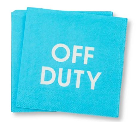 Off Duty - Cocktail Napkin