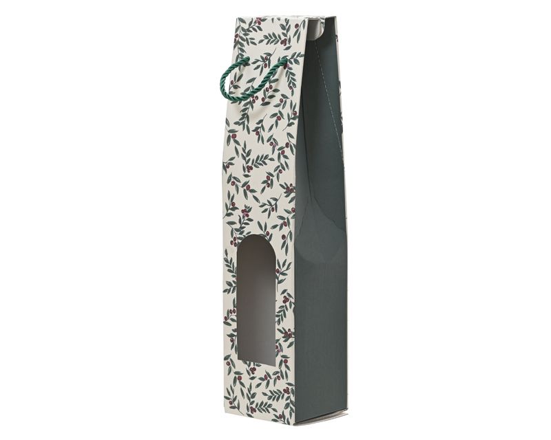 CHRISTMAS WINE BOTTLE GIFT BAG