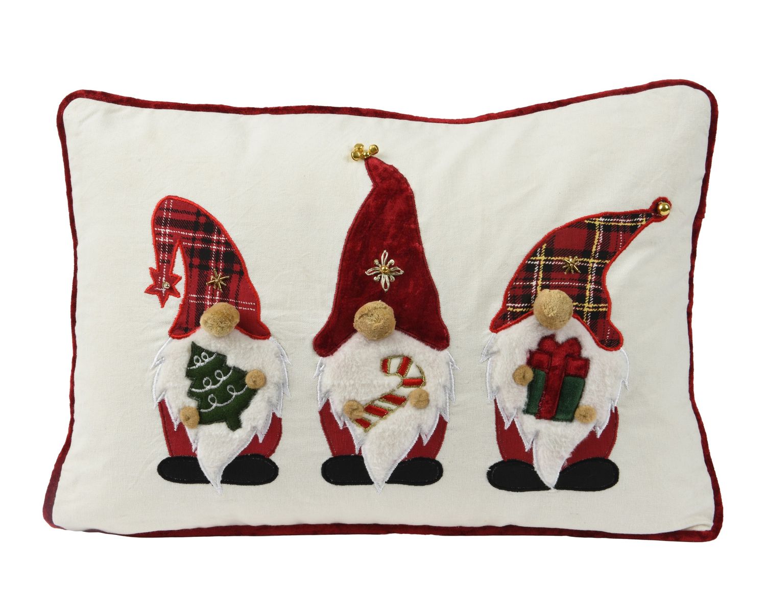 CHRISTMAS GNOME COTTON CUSHION