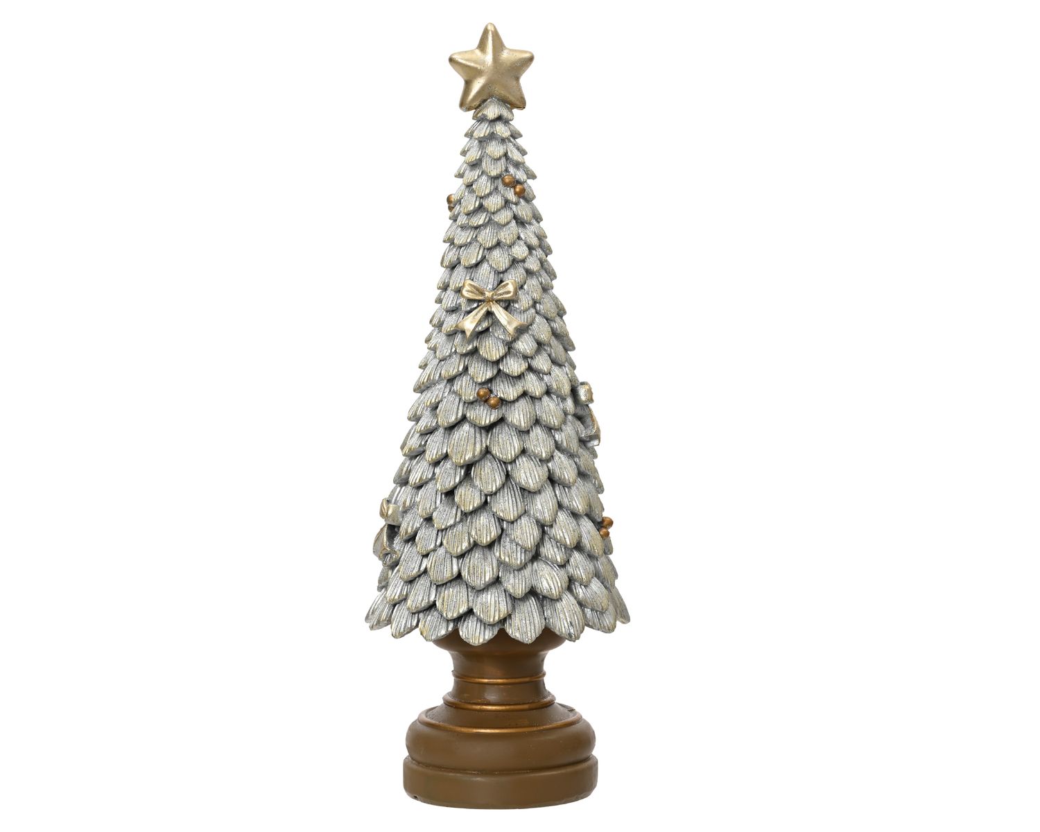 GOLD &amp; GLITTER CHRISTMAS TREE DECOR LARGE