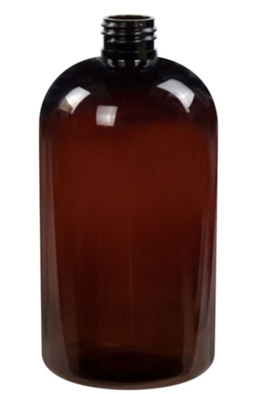 16oz Boston PET Amber 28/400