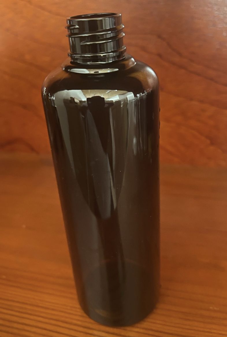 8oz Amber Bullet - 24/410 Neck