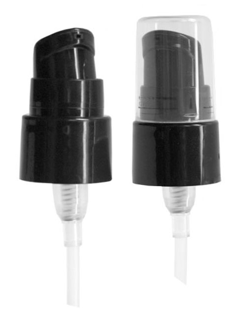 Treatment Pump Cap Black 20/410