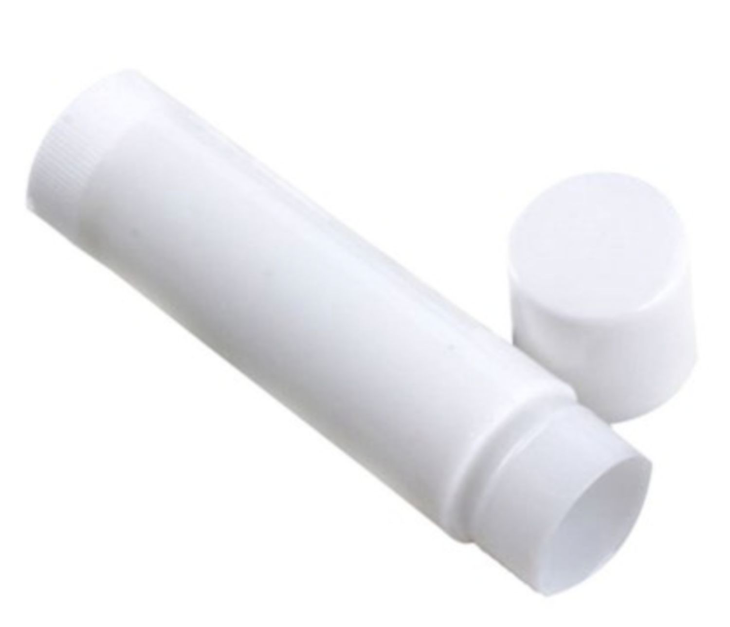 Lip Balm Tubes - 5ML (Pack of 12), Colour: White