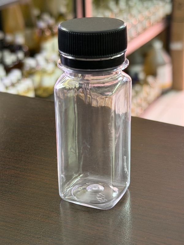 60ml (2oz) Plastic Shot Bottle with Cap