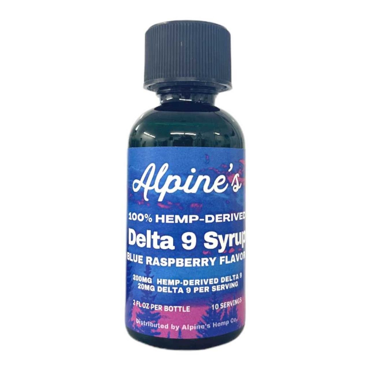 Delta-9 Syrup: Blue Raspberry