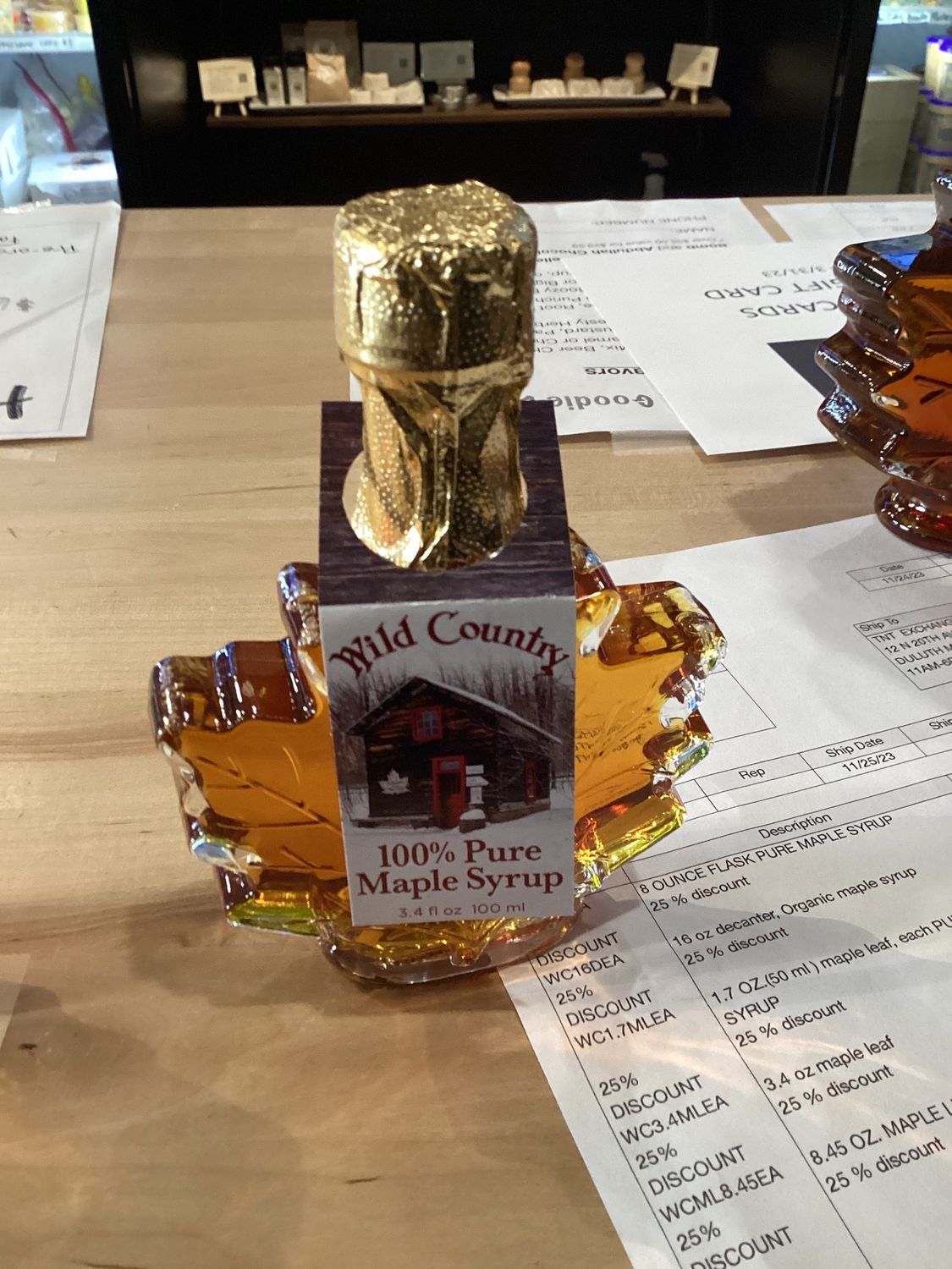 Maple Leaf Syrup 3.4 oz