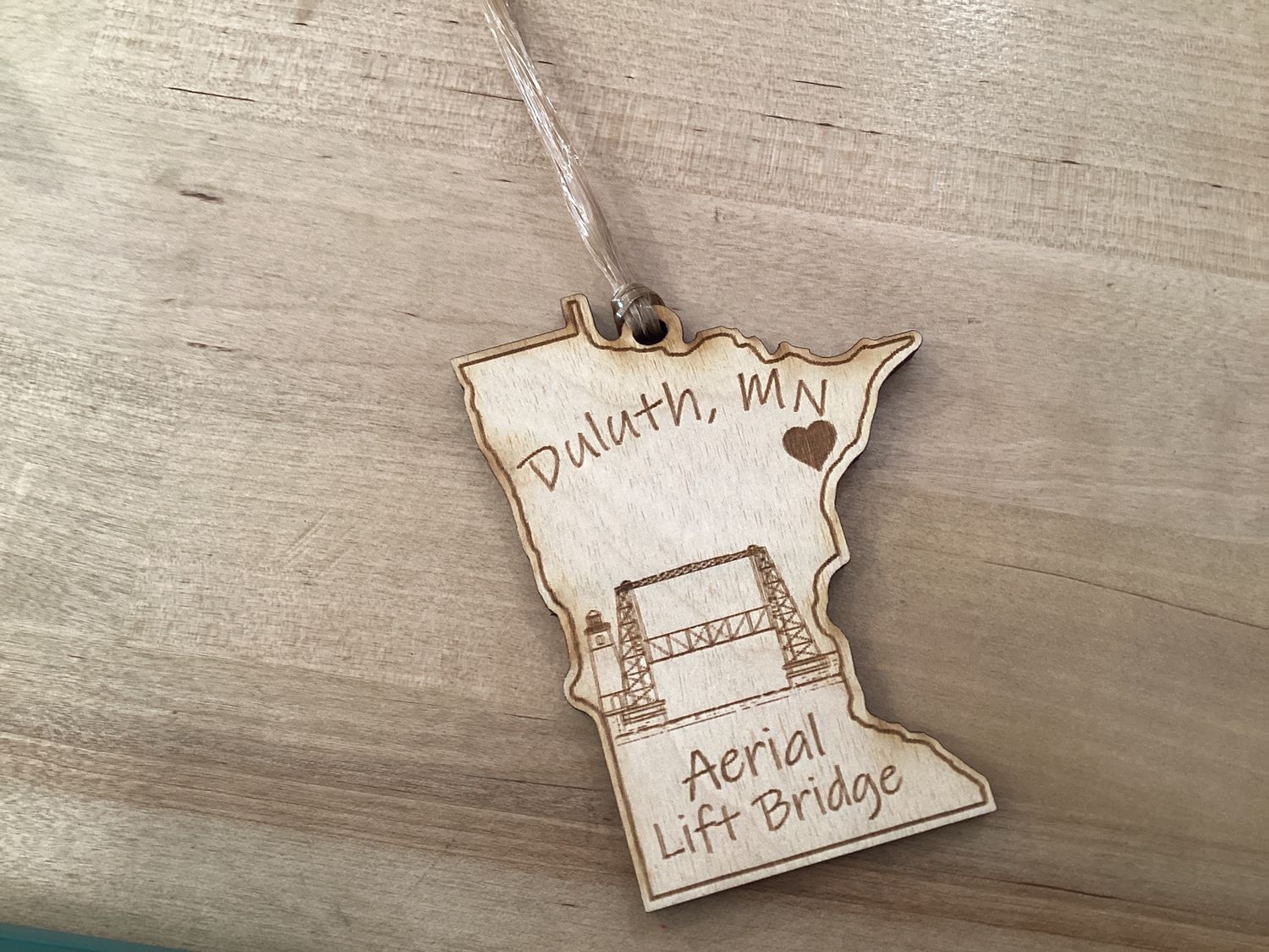 Ornaments Castle Danger Woodworks, Size and Type: Aerial Lift Bridge