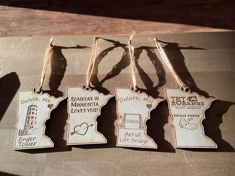 Ornaments Castle Danger Woodworks