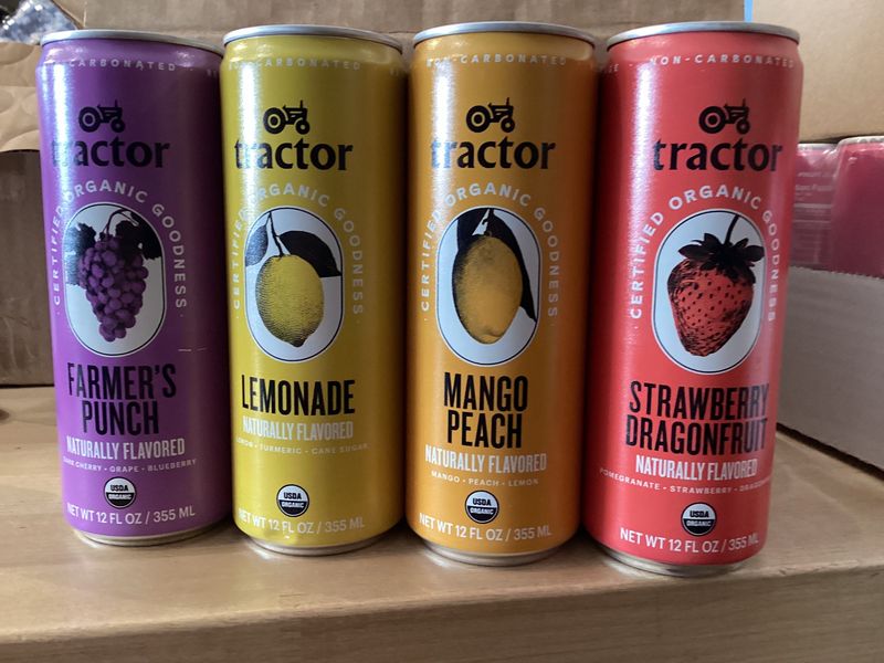 Tractor Beverage concentrate/can