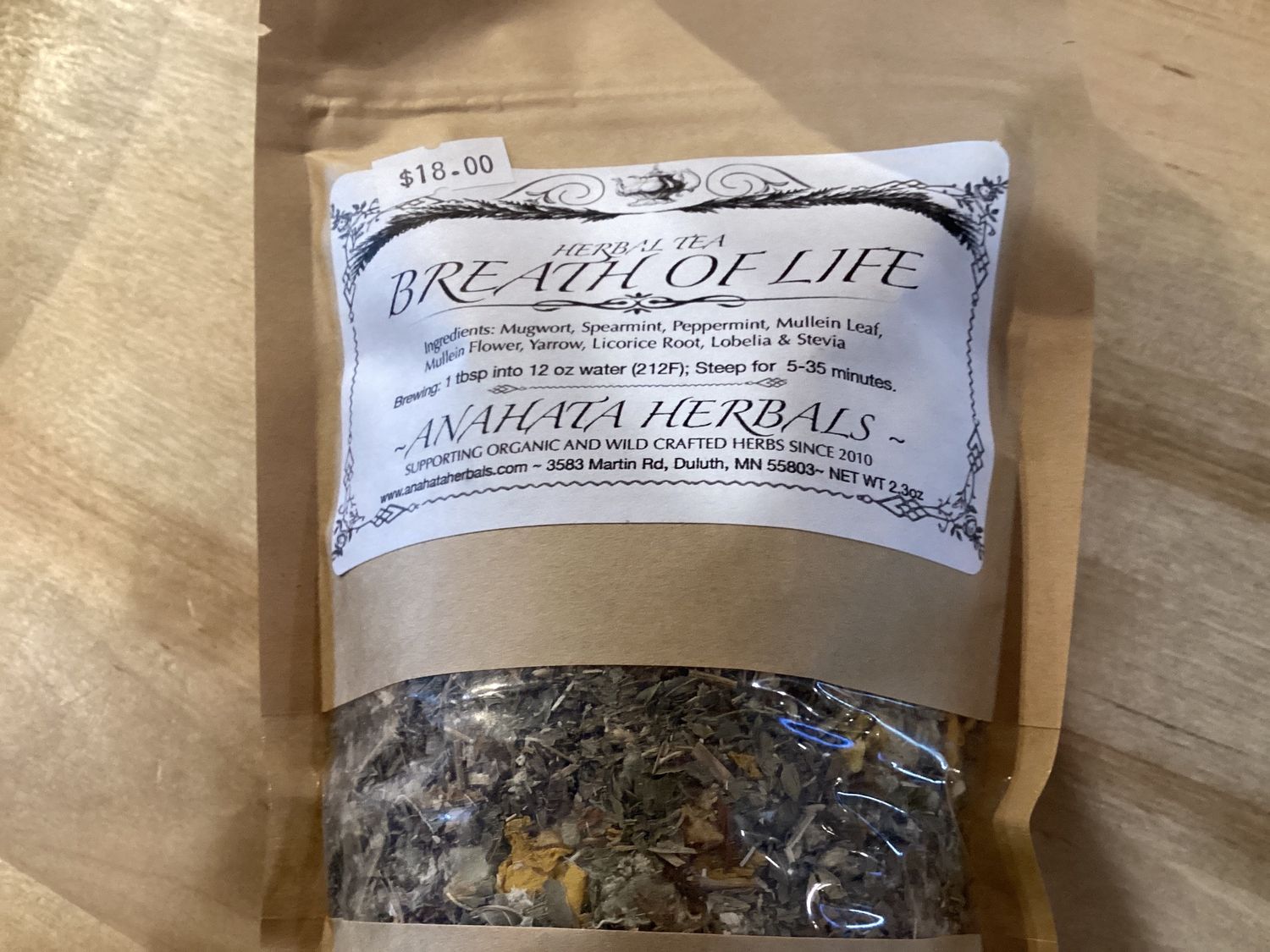 Herbals - Anahata, Flavored: Breath of Life