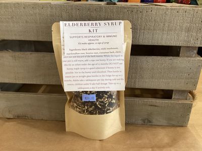 Birch Botanicals Elderberry Syrup Kit