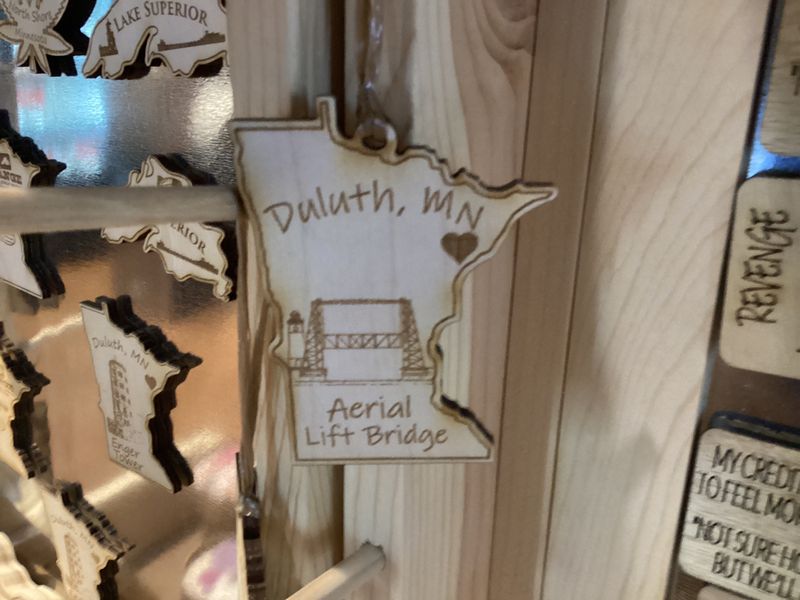 Castle Danger Woodworks Keychain