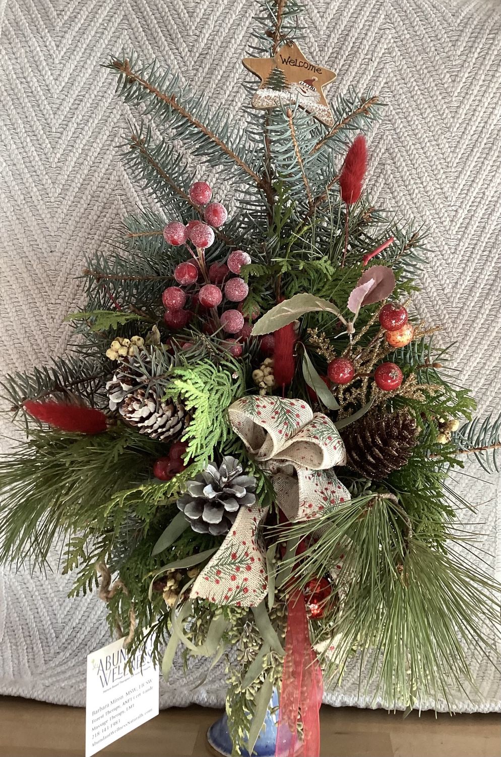 Holiday Vase Arrangement