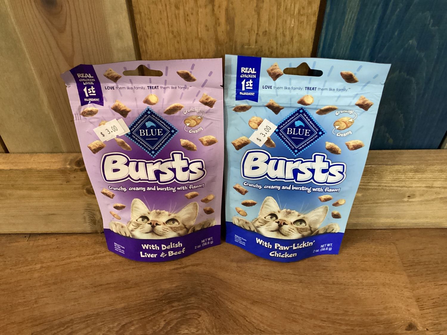 Cat Treats Bursts