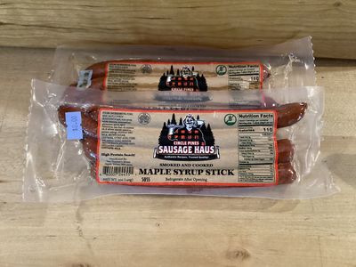 Maple Syrup Meat Stick