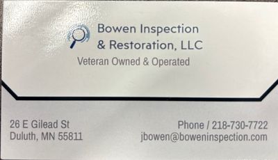 Bowen Inspection