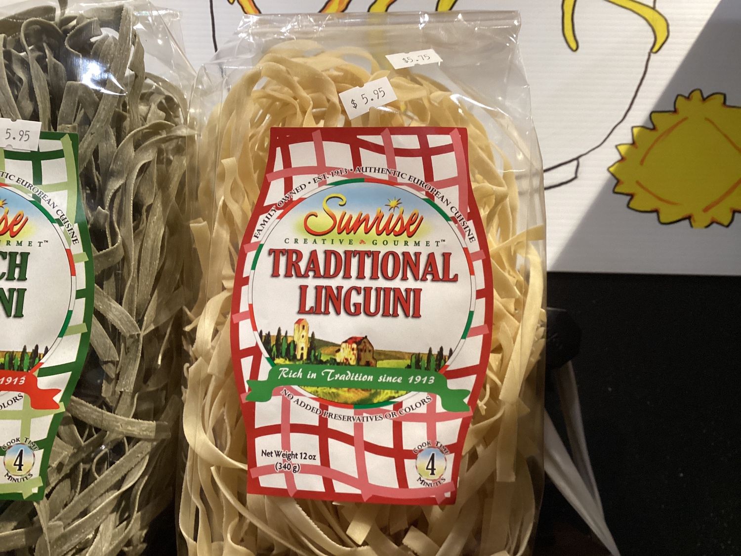 Pasta- Flavored Sunrise, Flavored: Traditional