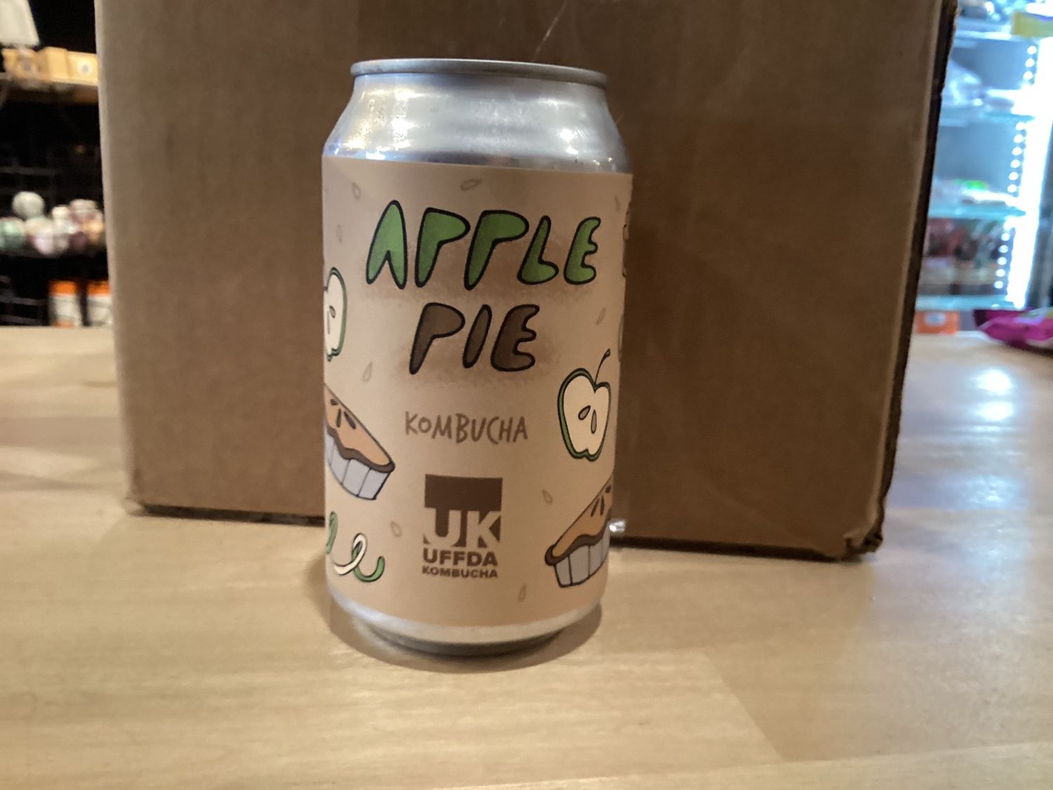 Kombucha UFFDA, Flavored: Strawberry